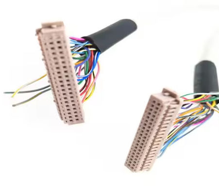 케이블 조립 제조업체 LVDS 케이블 조립 사용자 지정 케이블 제조자 디스플레이와 카메라용 유연한 보호 신호 케이블 공장 직급 사용자 지정 케이블 디자인