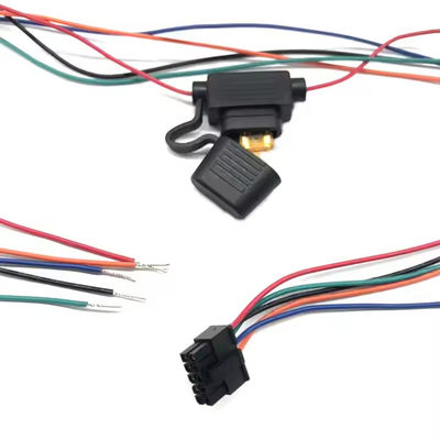 UL 1007 22awg 케이블 유형 및 20awg 와이어 색상을 갖춘 내구성 있는 차량 맞춤형 배선 하니스