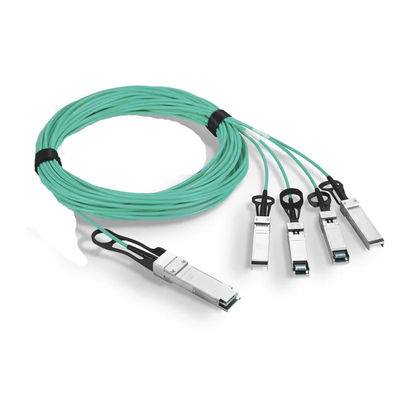 케이블 조립 QSFP-40G 100G 200G 1m 2m 3m 5m 10m OM2 OM3 OM4 AOC 액티브 옵틱스 커스텀 케이블 QSFP+ QSFP28 QSFP56 QSFP-DD