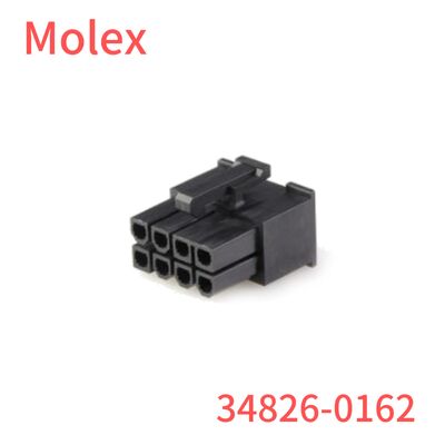 MOLEX 34826-0162 정통 2 위치 오른쪽 각면 마운트 헤더 커넥터