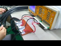 DB25 이중 차폐 통신 케이블 D-SUB 25 핀-핀 RS232 직렬 케이블