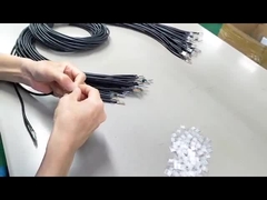 보호되는을 가진 방수 항공 마개 로봇 배선 마구 M12 감지기 케이블