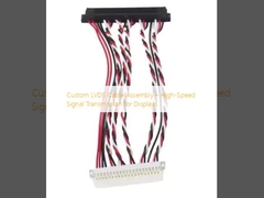 맞춤형 LVDS 케이블 조립 显示 장치에 대한 고속 신호 전송