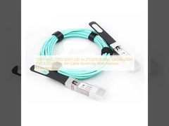 QSFP-40G 200G QSFP-DD ~ 2*QSFP28 DAC Q4S56-200G PVC/LSZH0.5m~5m 케이블 조립 케이블 허니 제조업체