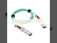 케이블 조립 QSFP 40G 직결 연결 구리 QSFP+ 4*10G 1M 3M 5M 7M 또는 사용자 정의 길이 브레이크 아웃 케이블 DAC