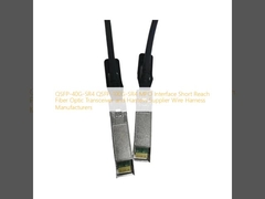 QSFP-40G-SR4 QSFP-100G-SR4 MPO 인터페이스 단거리 광섬유 트랜시버 및 하네스 공급업체 와이어 하네스 제조업체