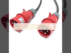 의료영상기기용 맞춤형 케이블 디자인입니다.