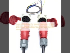 의료 진단용 맞춤형 케이블 디자인입니다. 신뢰성 있는 의료 케이블 제조사로부터 유연한 다중핵 의료 케이블
