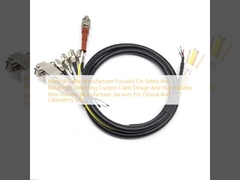 안전과 신뢰성에 중점을 둔 의료 케이블 제조업체 | 임상 및 실험실 사용을 위한 맞춤형 케이블 설계 및 고품질 와이어 하네스 제조업체 서비스 제공